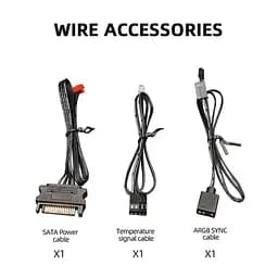 Контролер Coolmoon PWM ARGB controller (CM-PA1-W) White - мініатюра 3