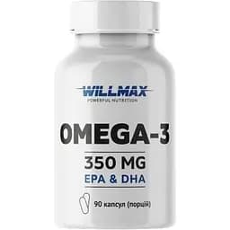 Риб'ячий жир Willmax Omega-3 350 mg, 90 капсул