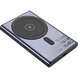 Портативна батарея Power Bank Hoco Q32 Bird PD20W 5000mAh Metal Grey - мініатюра 2