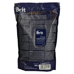 Сухий корм для котів Brit Premium by Nature Cat Adult Salmon, 800 г (з лососем) - мініатюра 4