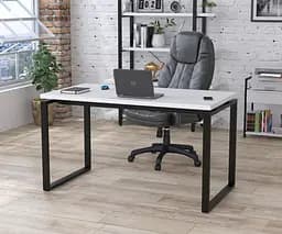Письмовий стіл Loft Design Q-135-36 Black (Білий)