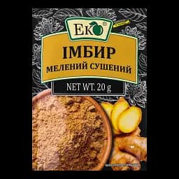 Імбир Эко, мелений, 20 г (1507)