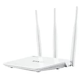 Роутер Tenda F3, Wi-Fi 802.11b/g/n, до 300 Mb/s, 2.4GHz, 3x10/100 Mb/s, RJ45 10/100Mb/s (FE), 3 зовнішні незнімні антенни