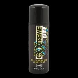 Універсальний лубрикант на силіконовій основі з оліями Hot eXXtreme Glide, 50 мл