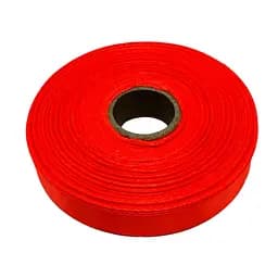 Атласна стрічка "Помаранчевий Неон" Bambi АБ-623 ширина 1,2 см, довжина 23 метри