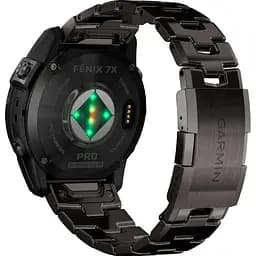 Смарт-годинник Garmin Fenix 7X Pro Sapphire Solar Edition Carbon Gray DLC Titanium with Vented Titanium Bracelet 010-02778-30 [90549] - мініатюра 6