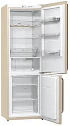 Холодильник Gorenje NRK611CLI комбі 185 см 325 л А+ NoFrost Plus FreshZone слонова кістка (NRK611CLI) - мініатюра 3