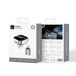 Адаптер WIWU CarPlay Adapter Wi-CP003 Silver (6976975619643) - мініатюра 2