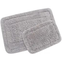 Набір килимків Irya Nico gri 90х60 см та 60х40 см сірий (svt-2000022265591)
