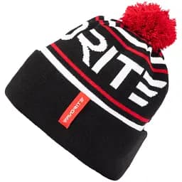 Шапка Favorite Pompon Hat 56 Black White Logo - мініатюра 2