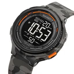 Чоловічий наручний годинник Skmei 1841 Сірий камуфляж