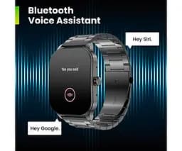 Розумний годинник Xiaomi Amazfit Pop 3s Metal Black Metallic Strap з металевим ремінцем чорний - мініатюра 3