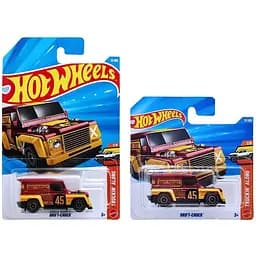 Базова машинка Hot Wheels Truckin Along Drift-Ender червоно-помаранчева (5785) JJH90-N521