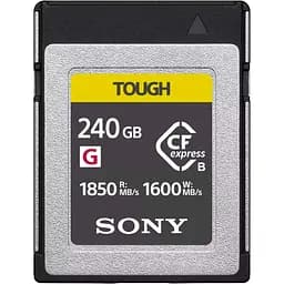Карта пам'яті Sony CFexpress Type B 240GB R1850/W1600MB/s Tough