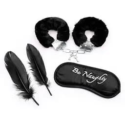 Ігровий набір BDSM Color Flirt для нових відчуттів Чорний