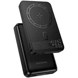 Портативный зарядный устройство Power Bank Borofone BJ82 Dawn 20W с аккумулятором 5000 мАч Black