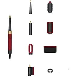 Мультистайлер Dyson Airwrap id HS08 Multi-Styler та Dryer Straight to Wavy - Red Velvet/Gold (596926-01) - мініатюра 5