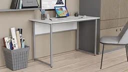 Компьютерный стол Ferrum-decor Коди 75x120x60 серый ДСП Белый 16мм (FRD-101661)