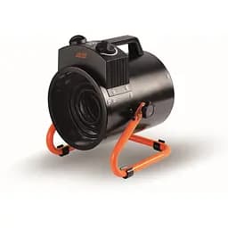 Теплова гармата 2E електрична 2,0 кВт, площа обігріву 20 кв.м., чорний (2E-AHT2000)