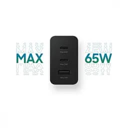 Зарядний пристрій Samsung 65W Power Adapter Trio w/o cable Black (EP-T6530NBEG) - мініатюра 7
