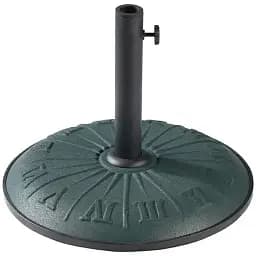Подставка для зонта Time Eco бетонная круглая зеленая 15 кг (TE-С2-15)