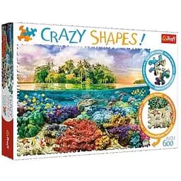 Пазл Trefl Crazy Shapes Тропический остров 600 эл. (11113)