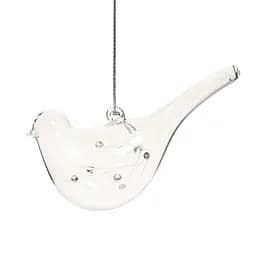 Елочное украшение "Прозрачная птичка" 4*11*5,5 см, YQ1458719