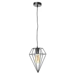 Люстра Brille лофт підвісна в спальню E27 60W BK (BL-394S/1)