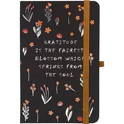 Книга записна Buromax Piante в клітинку 207х136 мм на резинці коричнева 96 аркушів (BM.255109-25)