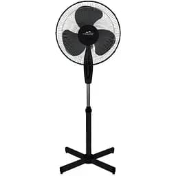 Вентилятор Monte MT-1009 напольный черный, 45 Вт, 3 скорости, автоповорот, угол наклона, регулировка