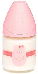 Бутылочка для кормления Suavinex Смысл жизни, 120 мл, розовый (303473)