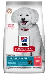 Сухий корм Hill's SP Adult Hypoallergenic для дорослих собак маленьких та міні порід беззернової з лососем 6 кг