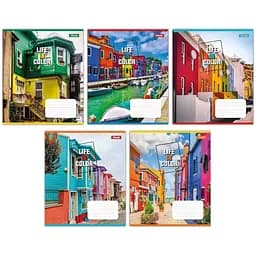 Зошит учнівський 1 Вересня 767279 Різнокольоровий (4823092287076)(SC) 1 шт. в асортименті