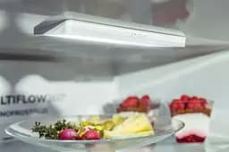 Холодильник Gorenje 185х60х60см 2 двери 203(99) л А++ Total NF нержавіюча сталь (NRK6192AXL4) - мініатюра 3