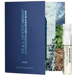 Листівка з пробним зразком Туалетної води Avon Full Speed Surfer для Нього 0.6 мл