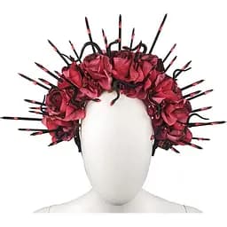 Обруч с лучами, розами и змейками Лилит