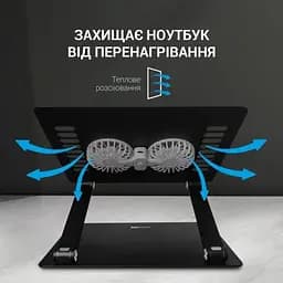 Підставка для ноутбука до 15.6 LS122B Black OfficePro teh0023870 - мініатюра 3