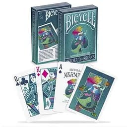 Карти гральні United States Playing Card Company Bicycle Mermaid (blue) (PC_02457)