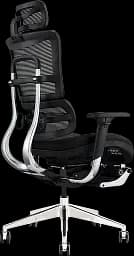 Офісне крісло GT Racer чорне (X-802L Black (W-21 B-41)) - мініатюра 3