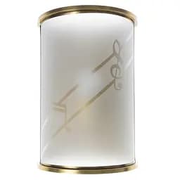 Бра Brille W-511/1 E27 настінне накладне у спальню кантрі