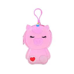 Дитячий гаманець-брелок "Єдиноріг" Bambi C44408, 8 х 11 х 3 см світло-рожевий