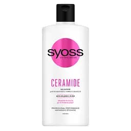 Бальзам Syoss Сeramide Біла Водяна Лілія, для ослабленого і ламкого волосся, 440 мл