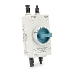 Ручний вимикач Risin 1000V 32A 1St IP66 вхід верх-низ Grey