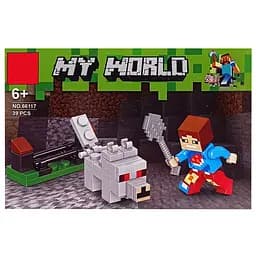 Конструктор детский "Minecraft" 66117-4, 38 деталей
