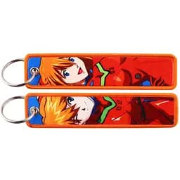 Брелок тканевый Евангелион Аска Лэнгли Evangelion Asuka Langley 10 см