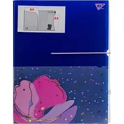 Папка-органайзер Yes Viola, A4, на резинці, 3 відділень