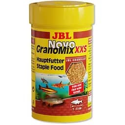 Основний корм в гранулах JBL NovoGranoMix XXS для дуже маленьких риб розміром від 1 до 3 см 100 мл