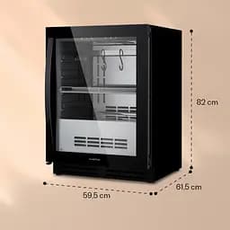 Холодильник шафа для дозрівання м'яса Klarstein Steakhouse Pro 98 Onyx (10039934) - мініатюра 8