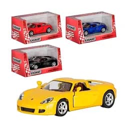 Металева інерційна легкова модель Porsche Carrera GT 5", відкриваються двері (В асортименті) - мініатюра 3