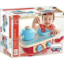 Дитяча плита Hape складна з посудом (E3170) - мініатюра 3